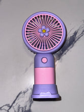 Ventilateur Fleur - Mauve & Roses Créations Sortilege